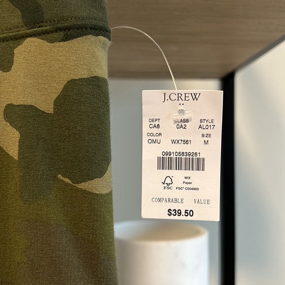 NWT J. Crew Factory Mid-Rise Camo Legging, S - Picture 3 of 11